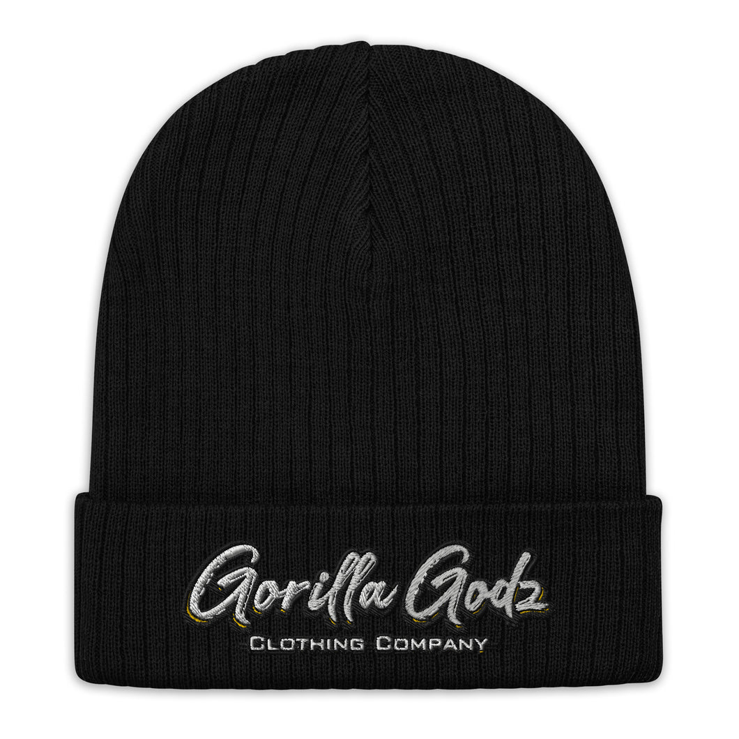 Gorilla Godz Ribbed knit beanie (Color options available)