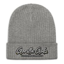 Load image into Gallery viewer, Gorilla Godz Ribbed knit beanie (Color options available)
