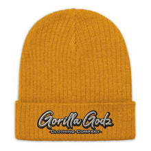 Load image into Gallery viewer, Gorilla Godz Ribbed knit beanie (Color options available)
