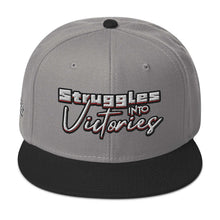 Load image into Gallery viewer, Struggles Into Victories Snapback Hat

