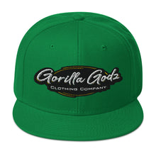 Load image into Gallery viewer, Gorilla Godz Snapback Hat (Color options available)
