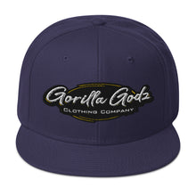 Load image into Gallery viewer, Gorilla Godz Snapback Hat (Color options available)
