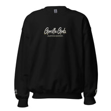 Load image into Gallery viewer, Gorilla Godz Embroidered Unisex Sweatshirt (Color options available)

