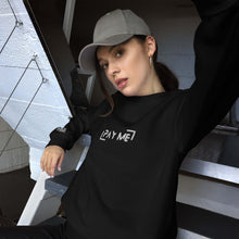 Load image into Gallery viewer, &quot;Pay Me&quot; Embroidered Unisex Sweatshirt (Color options available)
