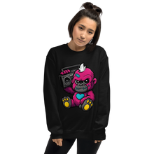 Load image into Gallery viewer, Play Hard. Laugh Louder. Ladies Sweatshirt
