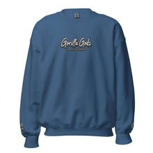 Load image into Gallery viewer, Gorilla Godz Embroidered Unisex Sweatshirt (Color options available)
