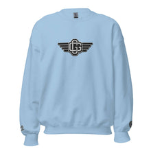 Load image into Gallery viewer, shirt, long sleeve, sweatshirt wholesale, hoodies wholesale, sweatshirt gildan, christmas sweatshirt, christmas sweatshirts, sweatshirt christmas, unisex sweatshirt, essentials xxs hoodie fit, are essential hoodies unisex, xxs essentials hoodie fit, essential hoodie size, essentials size chart, Embroidered Unisex Sweatshirt

