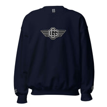 Load image into Gallery viewer, shirt, long sleeve, sweatshirt wholesale, hoodies wholesale, sweatshirt gildan, christmas sweatshirt, christmas sweatshirts, sweatshirt christmas, unisex sweatshirt, essentials xxs hoodie fit, are essential hoodies unisex, xxs essentials hoodie fit, essential hoodie size, essentials size chart, Embroidered Unisex Sweatshirt
