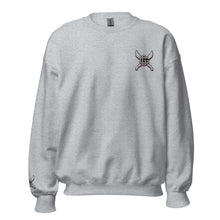 Load image into Gallery viewer, &quot;Machete Minimalist&quot; Embroidered Unisex Sweatshirt (Color options available)

