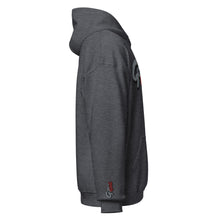 Load image into Gallery viewer, Silver and Red Gorilla Godz Unisex Hoodie
