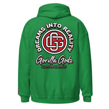 Load image into Gallery viewer, Dreams into Reality Embroidered/DTG Unisex Hoodie
