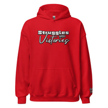 Load image into Gallery viewer, Struggles into Victories Unisex Hoodie
