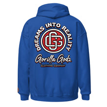 Load image into Gallery viewer, Dreams into Reality Embroidered/DTG Unisex Hoodie
