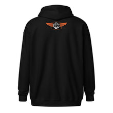 Load image into Gallery viewer, Gold Wings Unisex heavy blend zip hoodie (Color options available)
