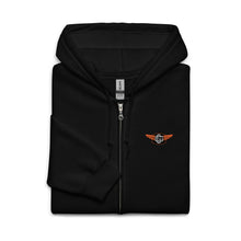 Load image into Gallery viewer, Gold Wings Unisex heavy blend zip hoodie (Color options available)
