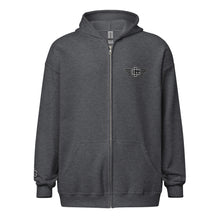 Load image into Gallery viewer, Gorilla Godz V3 Embroidered Unisex heavy blend zip hoodie (Color options available)
