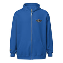 Load image into Gallery viewer, Gorilla Godz V3 Embroidered Unisex heavy blend zip hoodie (Color options available)
