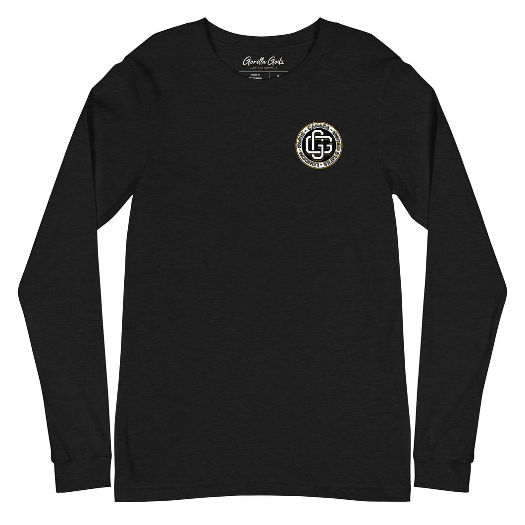 Gorilla Godz Unisex Long Sleeve Tee (Color options available)