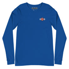 Load image into Gallery viewer, Red &amp; White Unisex Long Sleeve Tee (Color options available)
