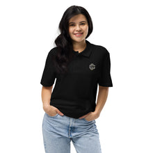 Load image into Gallery viewer, Monogram Unisex pique polo shirt (Color options available)

