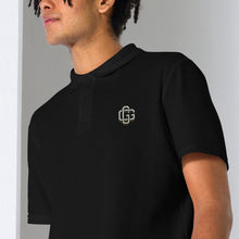 Load image into Gallery viewer, Monogram Unisex pique polo shirt (Color options available)
