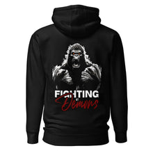 Load image into Gallery viewer, &quot;Fighting My Demons&quot; DTG Unisex Hoodie (Color options available)
