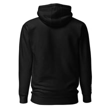 Load image into Gallery viewer, Back view of the Gorilla Boss Mindset Pullover Hoodie in black, showcasing its sleek design and premium quality.
