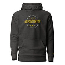 Load image into Gallery viewer, &quot;Opportunity&quot; Embroidered Unisex Hoodie (Color options available)
