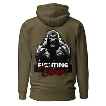 Load image into Gallery viewer, &quot;Fighting My Demons&quot; DTG Unisex Hoodie (Color options available)
