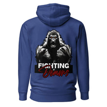 Load image into Gallery viewer, &quot;Fighting My Demons&quot; DTG Unisex Hoodie (Color options available)
