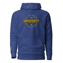 Load image into Gallery viewer, &quot;Opportunity&quot; Embroidered Unisex Hoodie (Color options available)
