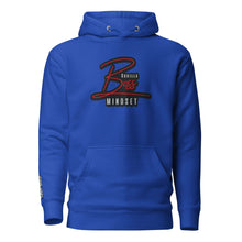 Load image into Gallery viewer, Blue Gorilla Boss Mindset Pullover Hoodie showcasing confidence and resilience in premium streetwear style.
