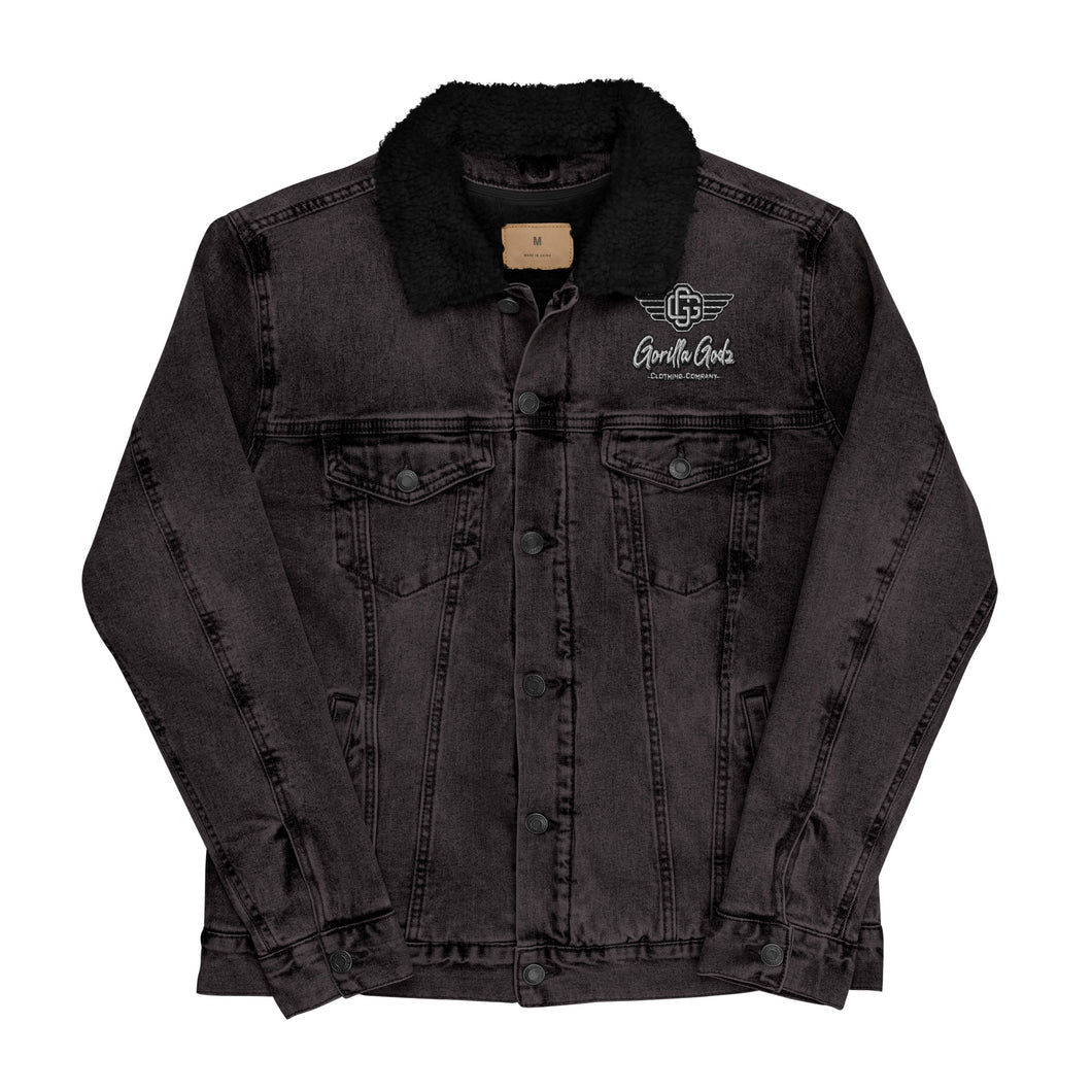 Gorilla Godz OG2 Unisex denim sherpa jacket