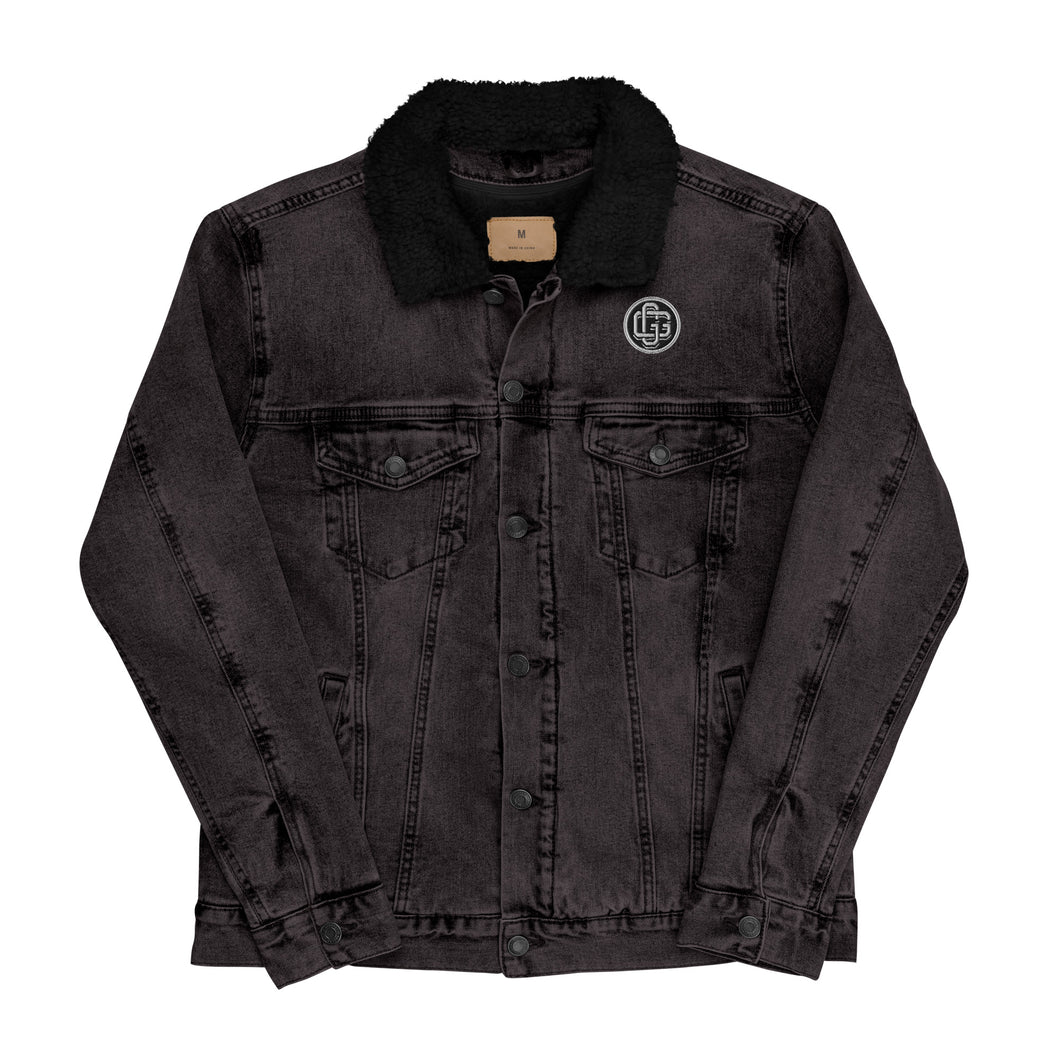 Gorilla Godz Unisex denim sherpa jacket