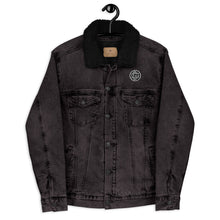 Load image into Gallery viewer, Gorilla Godz Unisex denim sherpa jacket
