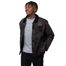 Load image into Gallery viewer, Gorilla Godz OG2 Unisex denim sherpa jacket
