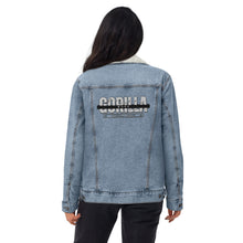Load image into Gallery viewer, Gorilla Godz OG2 Unisex denim sherpa jacket
