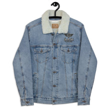 Load image into Gallery viewer, Gorilla Godz OG2 Unisex denim sherpa jacket
