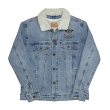 Load image into Gallery viewer, Gorilla Godz OG2 Unisex denim sherpa jacket
