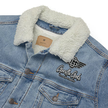 Load image into Gallery viewer, Gorilla Godz OG2 Unisex denim sherpa jacket
