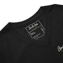 Load image into Gallery viewer, Gorilla Godz Unisex Short Sleeve V-Neck T-Shirt (Color options available)
