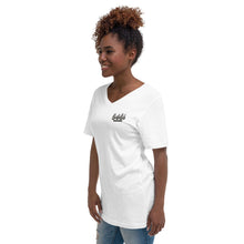 Load image into Gallery viewer, Gorilla Godz Unisex Short Sleeve V-Neck T-Shirt (Color options available)
