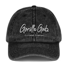 Load image into Gallery viewer, Gorilla Godz Hats - Vintage Cotton Twill denim Cap (Color option available) - Image 1
