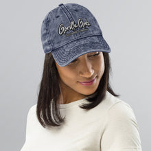 Load image into Gallery viewer, Gorilla Godz Hats - Vintage Cotton Twill denim Cap (Color option available) - Image 7
