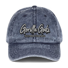 Load image into Gallery viewer, Gorilla Godz Hats - Vintage Cotton Twill denim Cap (Color option available) - Image 15
