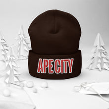 Load image into Gallery viewer, APE CITY RED Cuffed Beanie (Color options available)
