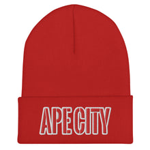 Load image into Gallery viewer, APE CITY RED Cuffed Beanie (Color options available)
