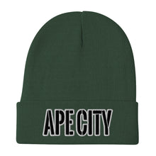 Load image into Gallery viewer, APE CITY Black Embroidered Beanie (Color options available)
