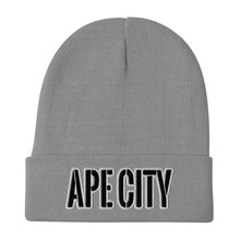 Load image into Gallery viewer, APE CITY Black Embroidered Beanie (Color options available)
