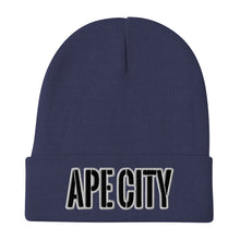 Load image into Gallery viewer, APE CITY Black Embroidered Beanie (Color options available)
